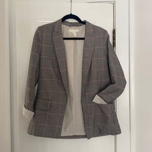 LIKE NEW H&M houndstooth blazer